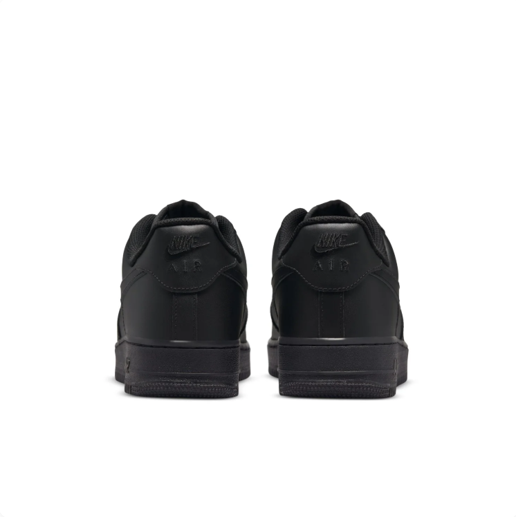 Nike All-Black Low-Top Lace-Up Sneakers