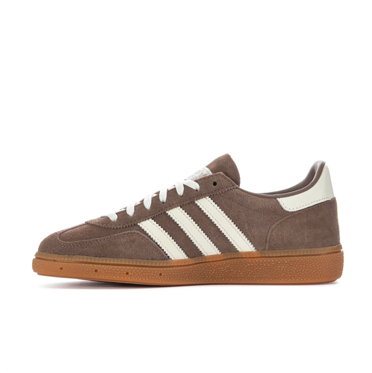 adidas Spezial Taupe & Cream Low-Top Sneakers with Gum-Colored Sole
