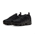 Nike Air VaporMax Plus All-Black Lace-Up Sneakers