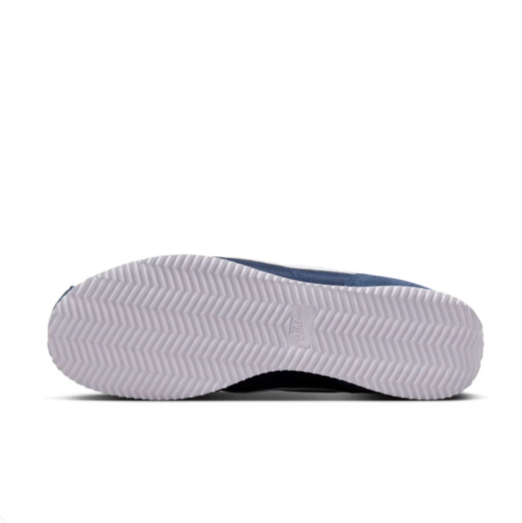 Nike Navy & White Retro Low-Top Lace-Up Sneakers
