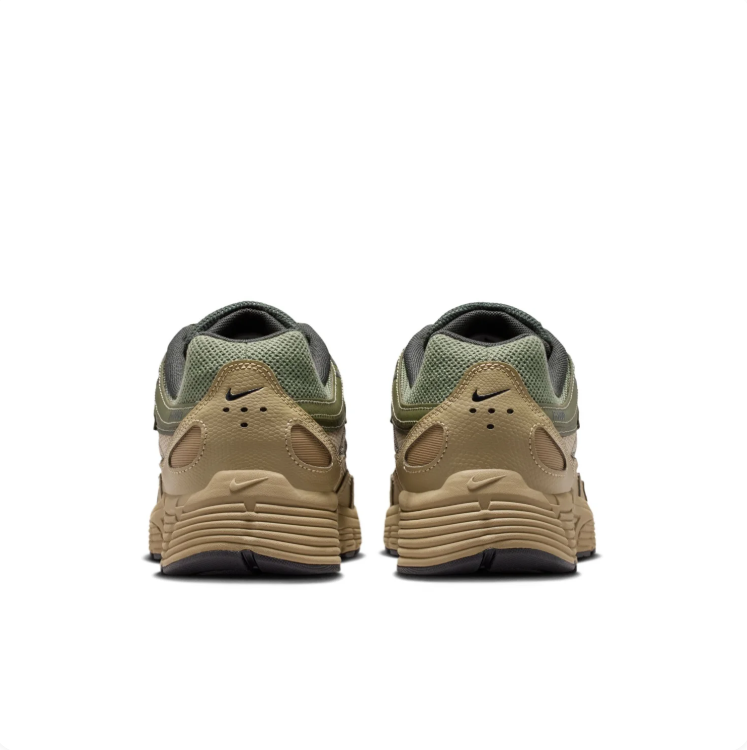 Nike Olive Green & Tan Retro Low-Top Sneakers