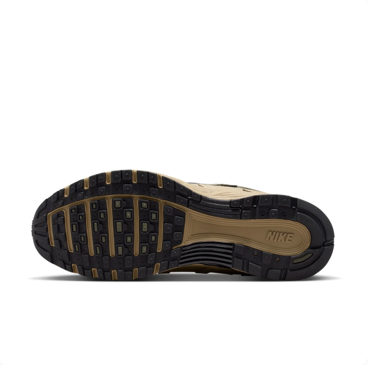 Nike Olive Green & Tan Retro Low-Top Sneakers