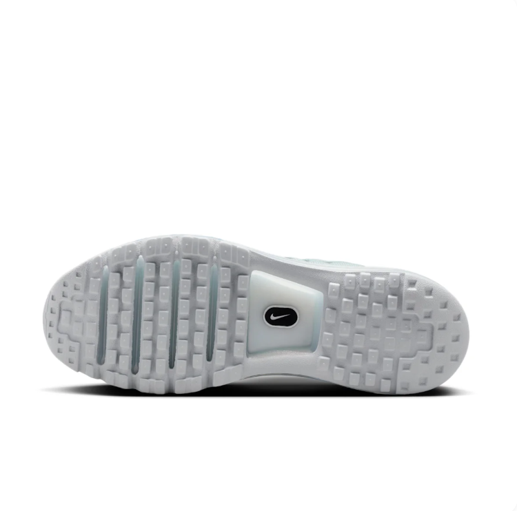 Nike Light Gray & Mint Low-Top Sneakers with Visible Air Sole