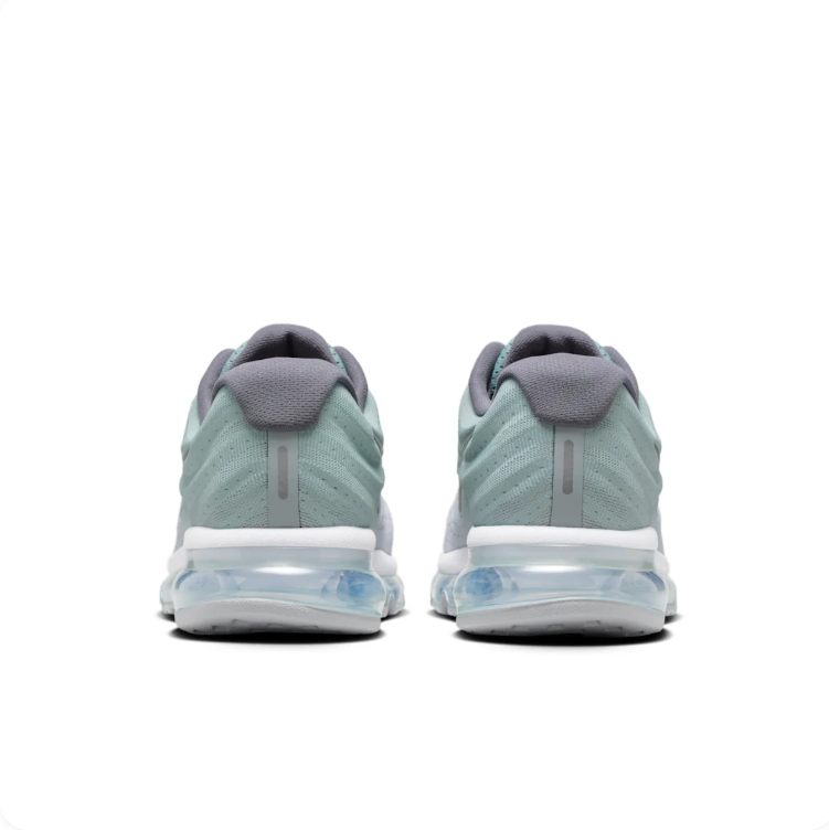 Nike Light Gray & Mint Low-Top Sneakers with Visible Air Sole