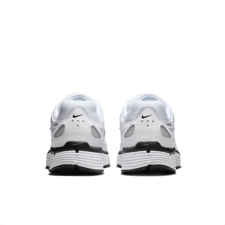 Nike P-6000 White & Black Low-Top Sneakers