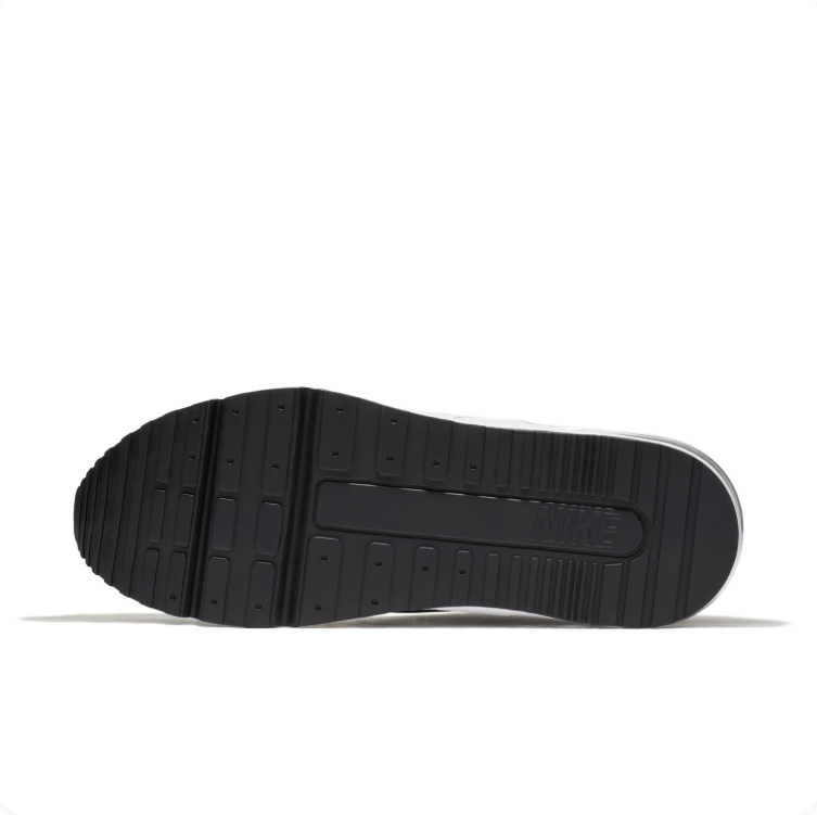 Nike Air Max Black & Gray Sneakers with White Midsole