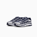 Nike P-6000 Metallic Silver & Navy Low-Top Sneakers