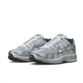 Nike P-6000 Silver & Light Gray Low-Top Sneakers