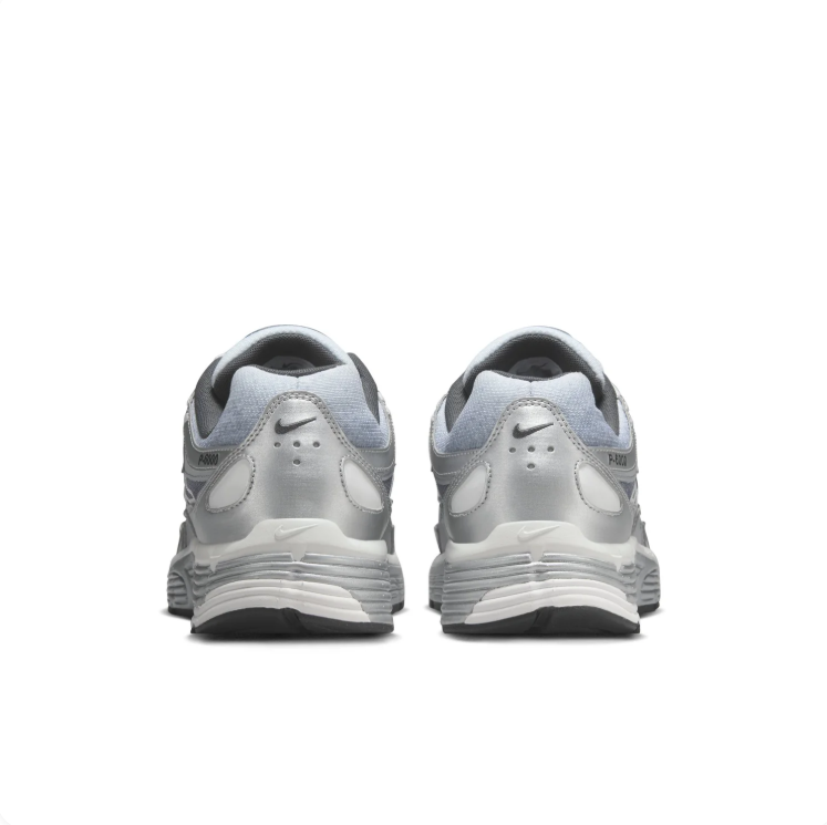Nike P-6000 Silver & Light Gray Low-Top Sneakers