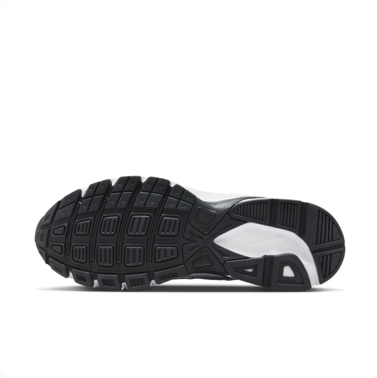 Nike Initiator White & Silver Sneakers with Black Accents