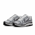 Nike P-6000 Metallic Silver & Black Low-Top Sneakers