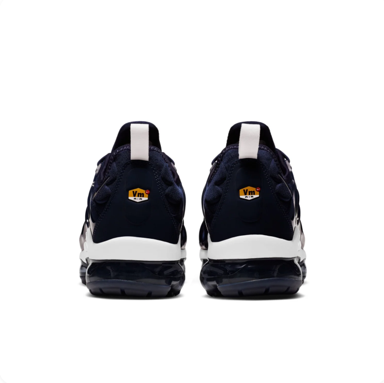 Nike Air VaporMax Plus Navy & White Sneakers with Visible Air Sole