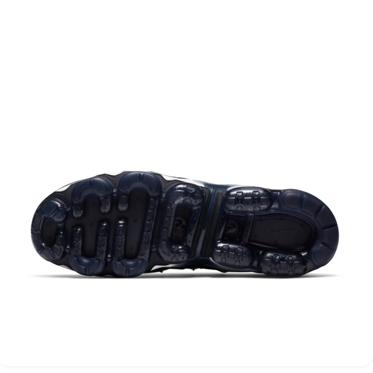 Nike Air VaporMax Plus Navy & White Sneakers with Visible Air Sole
