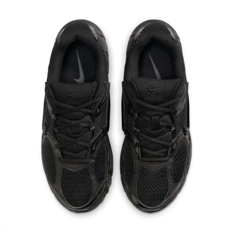 Nike All-Black Mesh Low-Top Sneakers with Chunky Sole
