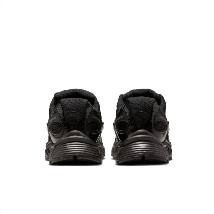 Nike All-Black Mesh Low-Top Sneakers with Chunky Sole